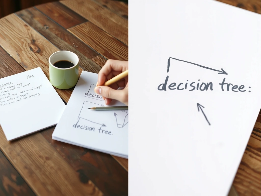 Pokalbio scena ir sprendimų medis